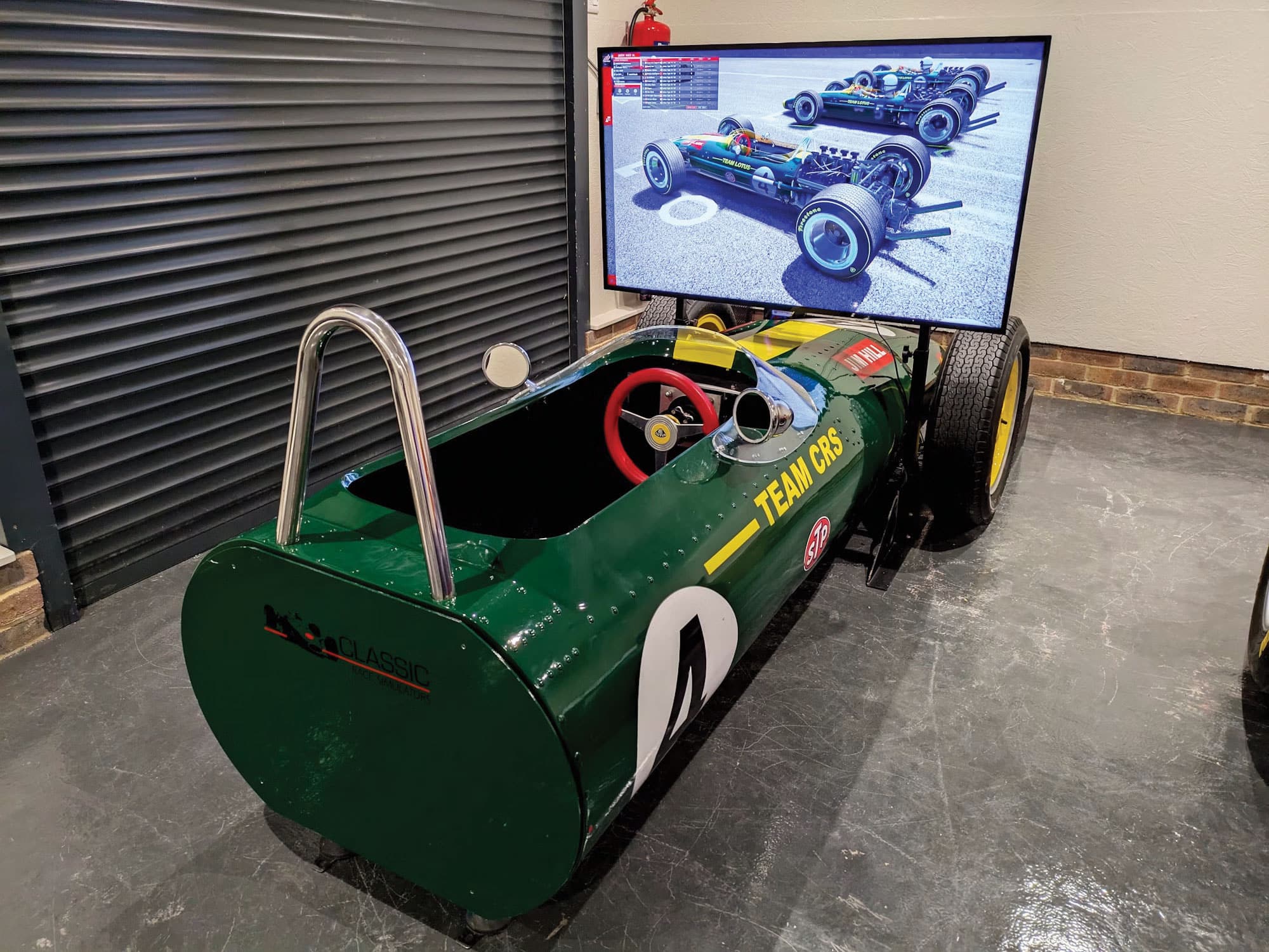 1967 Lotus 49 race simulator