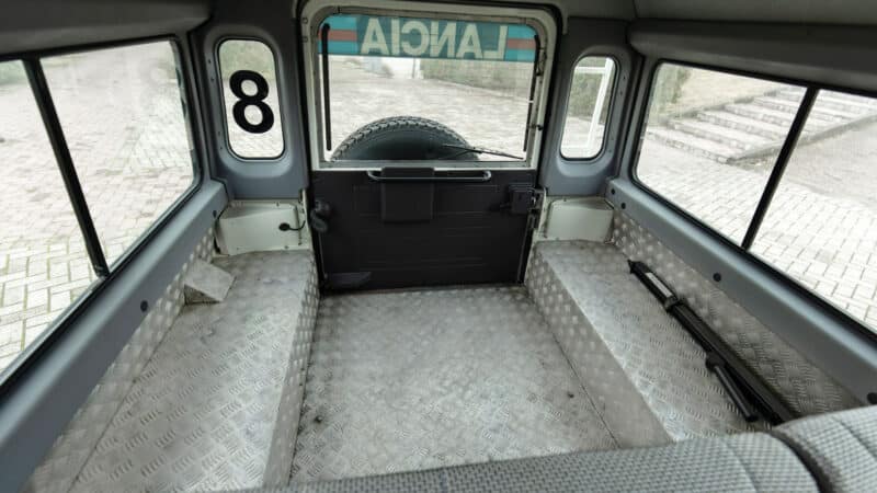 1989 Land Rover 110 interior