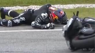 MotoGP 2025 Day 1: world champ Jorge Martin injured