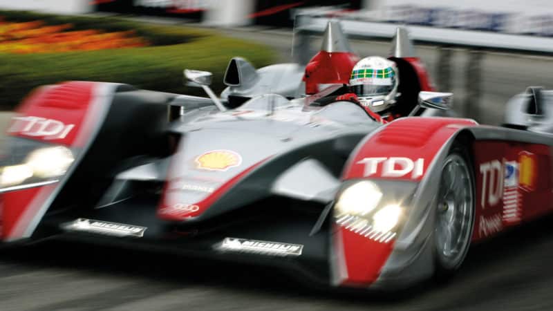 Allan McNish in Audi R10