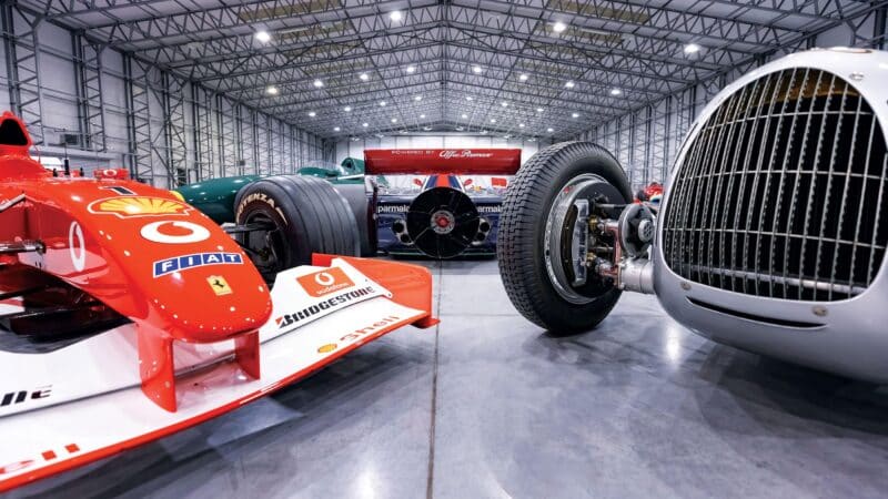 Bernie collection ferrari, mercedes