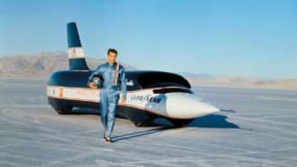 Spirit of America: Sonic I – World’s first 600mph car goes up for auction