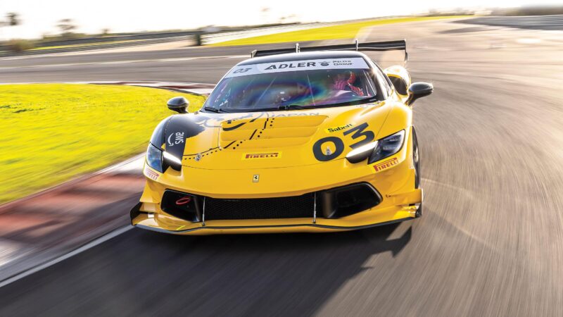 Ferrari 296 Challenge test day