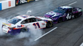 NASCAR finale set after Bowman win as Hamlin fury boils over