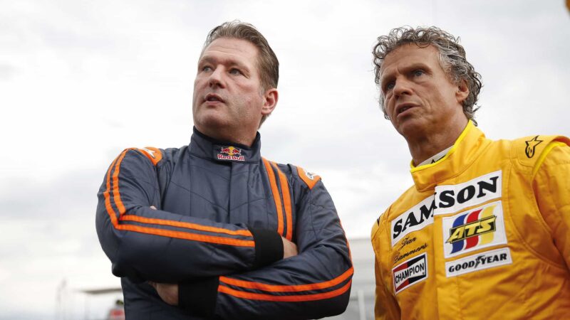 Jan Lammer with Jos Verstappen, 2016