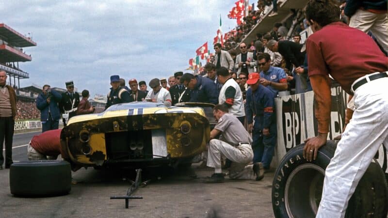 Le Mans 1967 was a GT40 fest, although Shelby didn’t appreciate Ford’s interference nor their inclusion of Holman Moody cars as competition