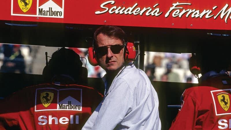 Luca Montezemolo 1998 Italian Grand Prix