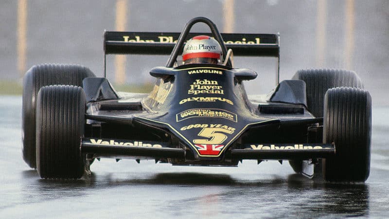 Mario Andretti Lotus 79 1978 British GP Silverstone