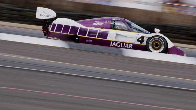 Martin Brundle 1990 Jaguar XJR-11 Donington