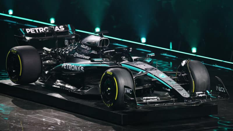 Mercedes 2025 F1 livery