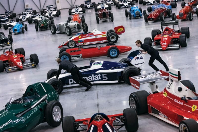 Moving Brabham for Motor Sport photoshoot