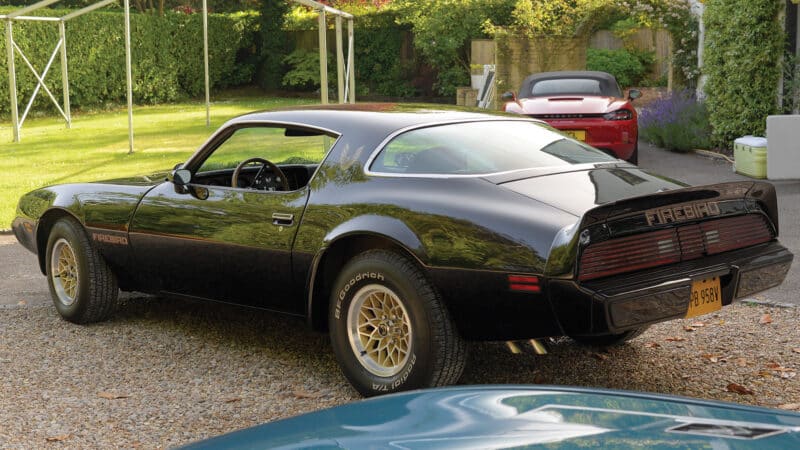 Pontiac Firebirds rear