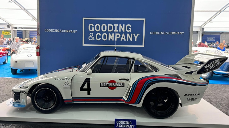 Porsche 935 Chassis 001 at Gooding and Co auction