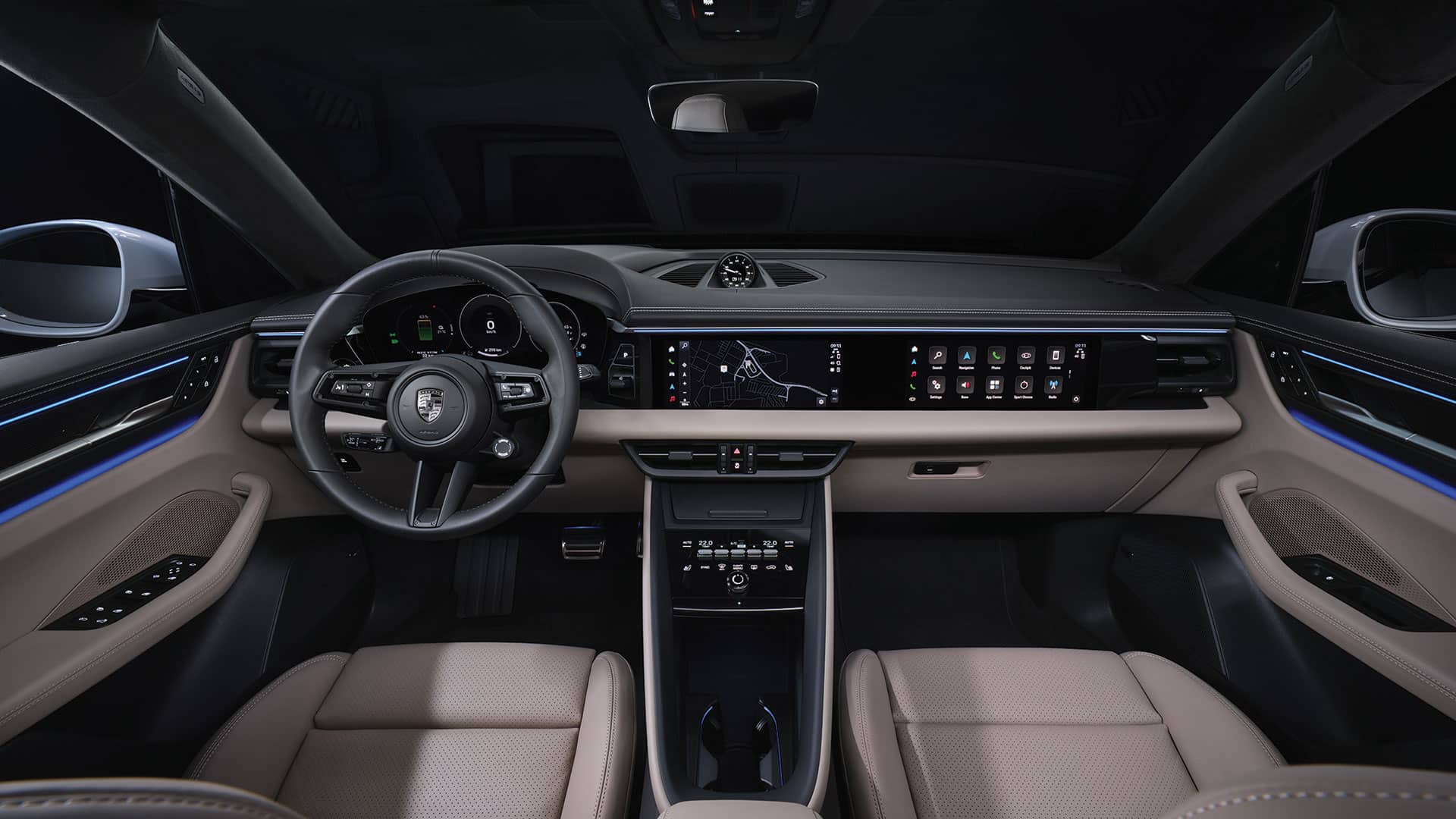 Porsche Macan Turbo electric Interior