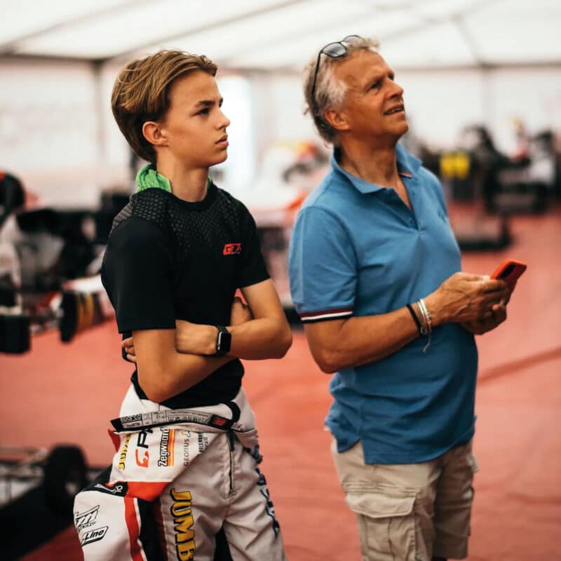 René and Dad Jan Lammers