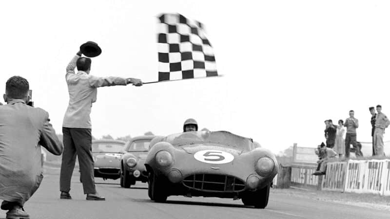 Salute Jacques Loste as Shelby’s Aston Martin finishes first