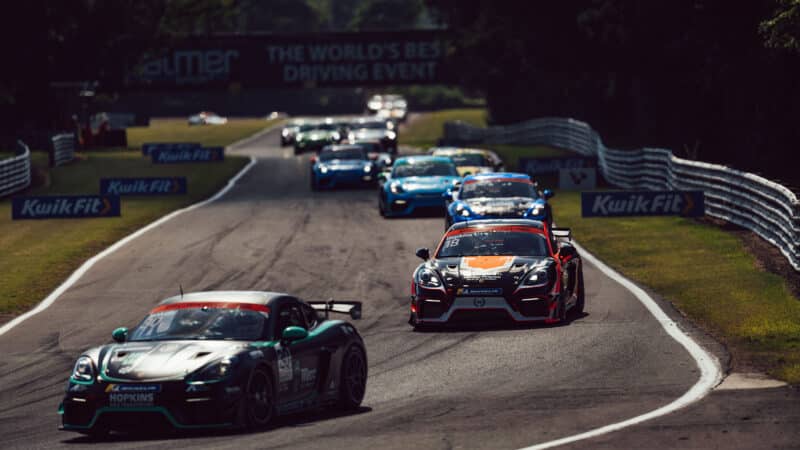 Seb Hopkins Porsche Sprint Challenge Oulton Park