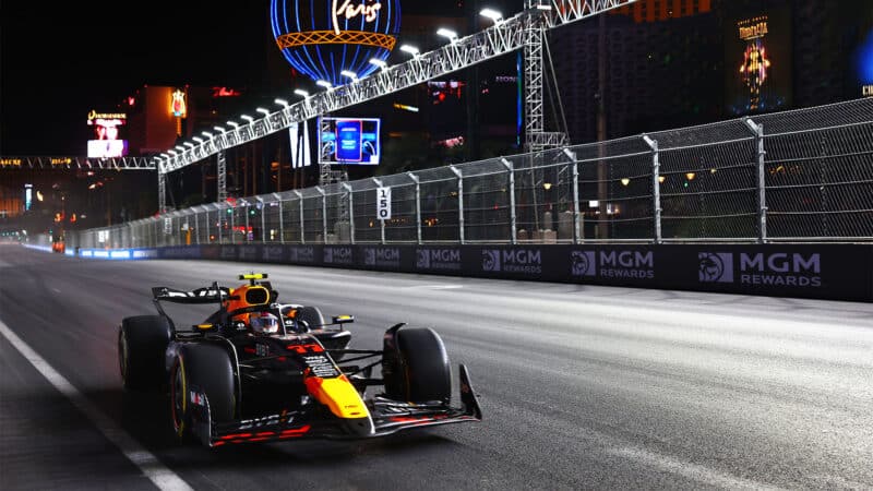 Sergio Perez Red Bull 2024 Las Vegas