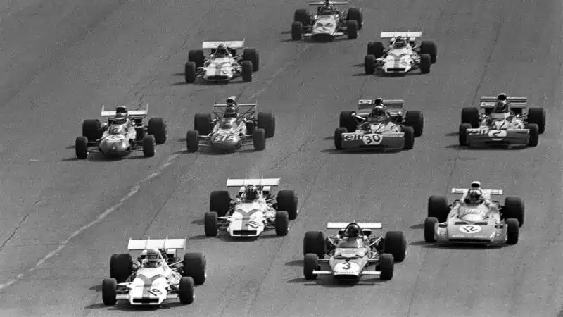 STart of the 1971 Italian GP