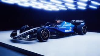 2025 Williams F1 car launch: FW47 revealed in Silverstone shakedown